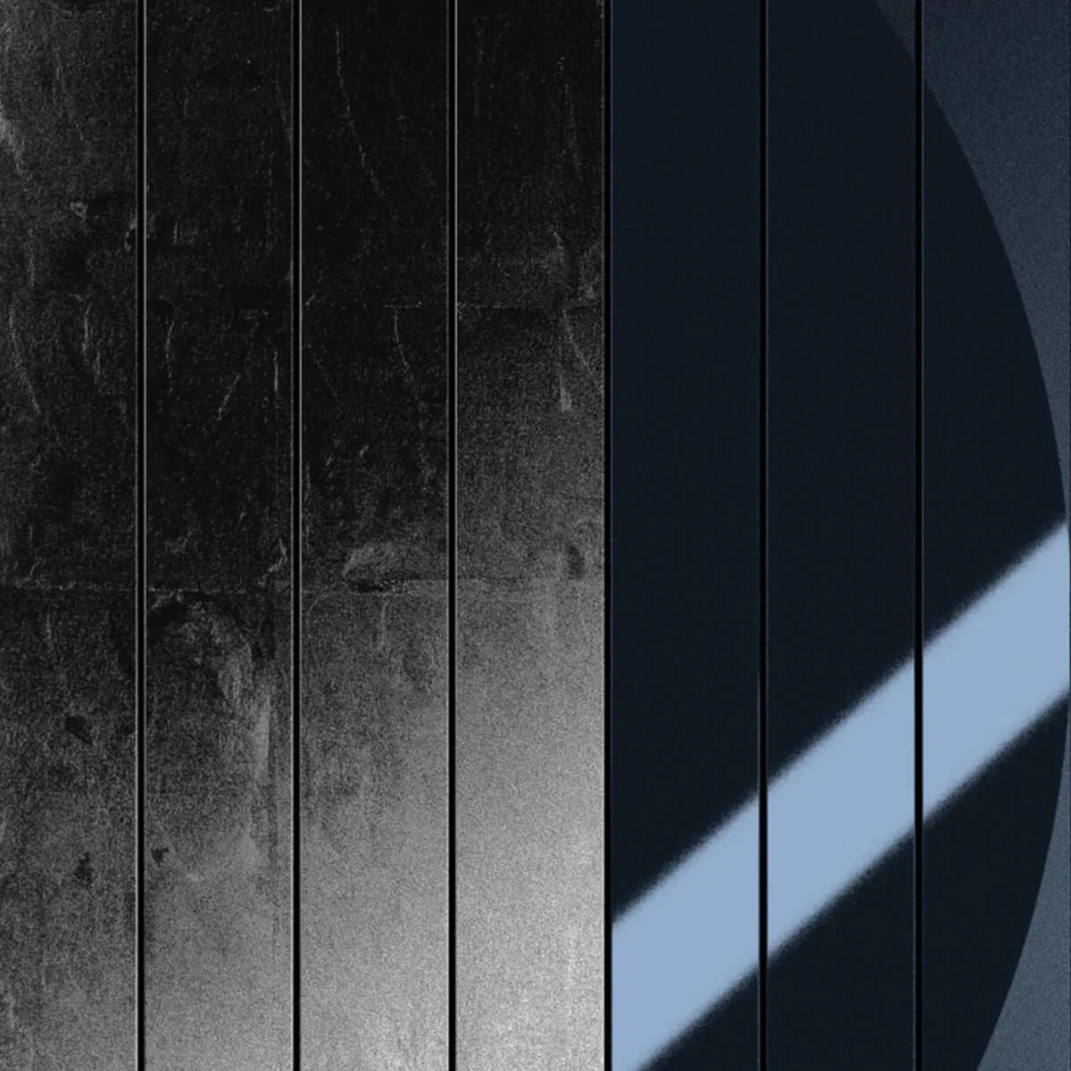 Qlocktwo - Wanduhr MOON MIDNIGHT -  | Homestorys