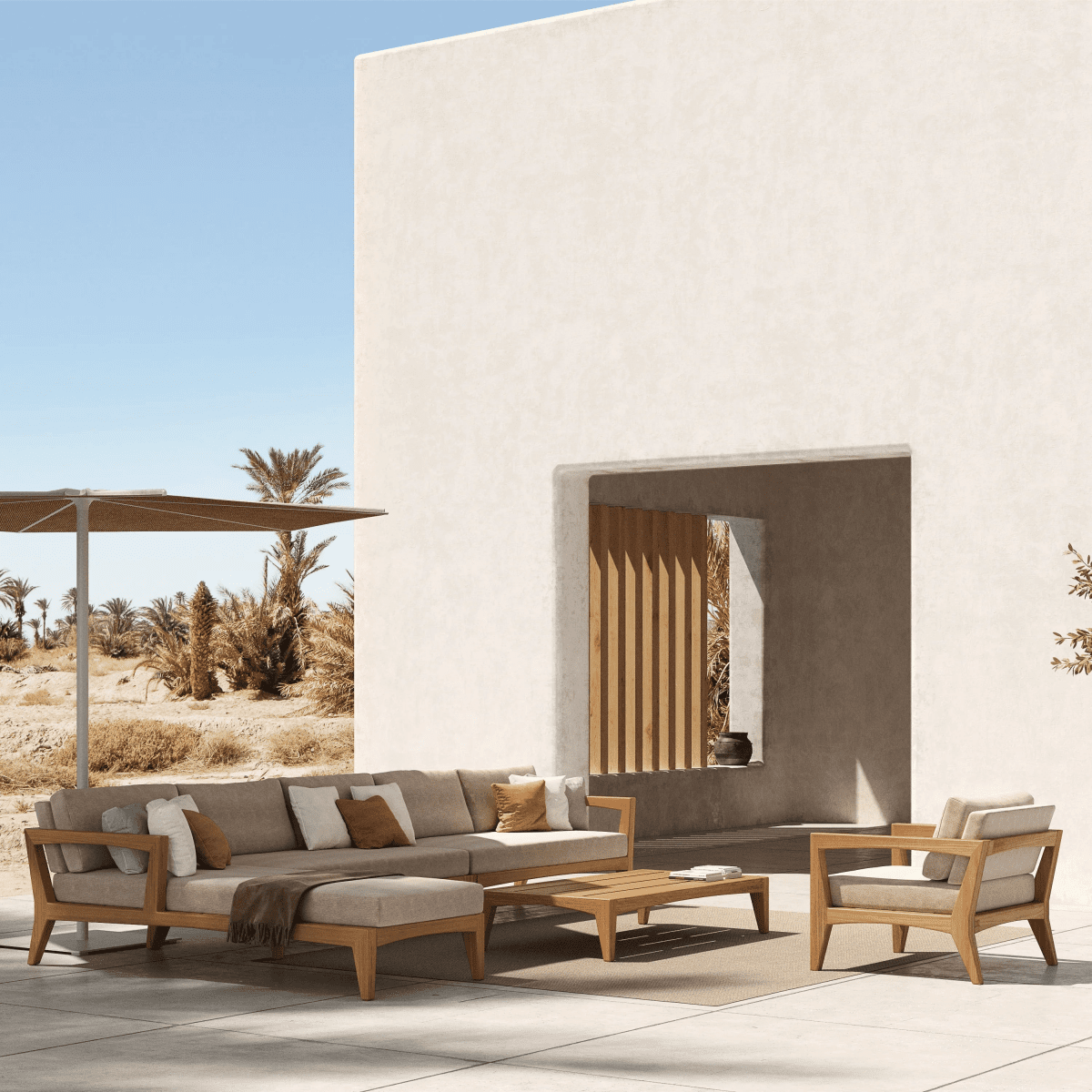 Royal Botania - Lounge set 01 ZENHIT - ZNTL SET 01 + EU | Homestorys