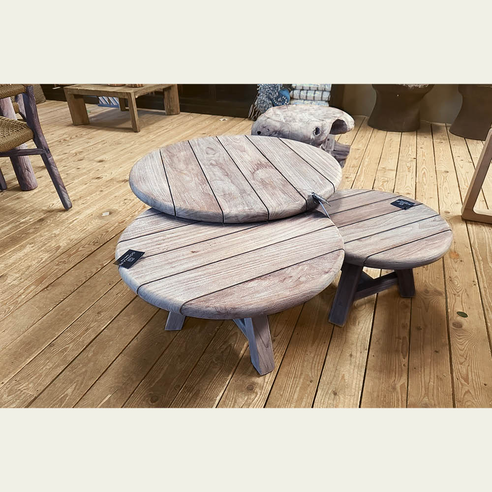 EXPO Gommaire ANTON lounge table set