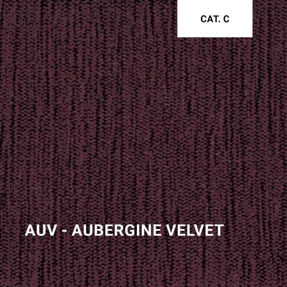 Royal Botania STYLETTO 55 mit Aubergine Velvet – samtiger Violettton für luxuriöse Lounge-Gestaltung