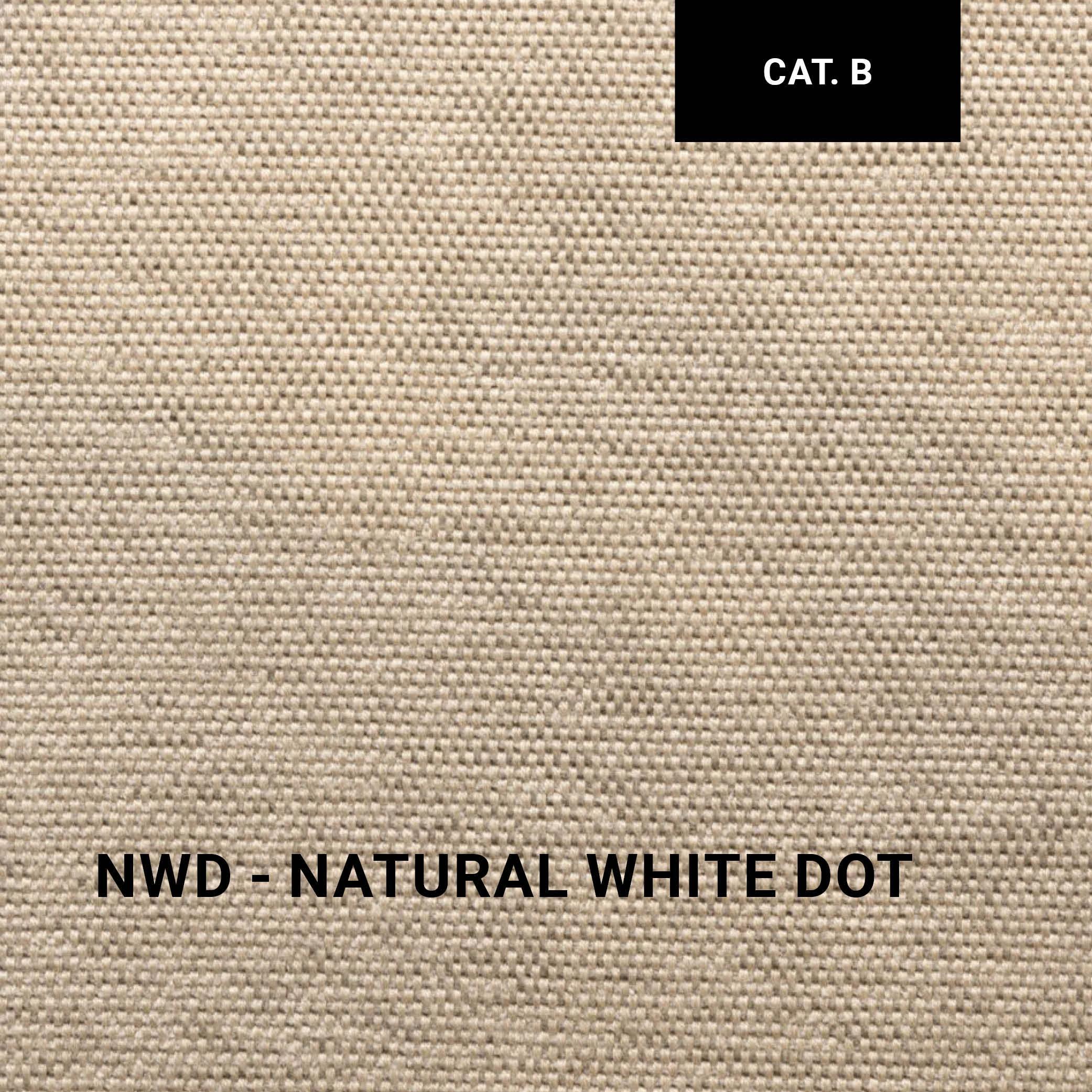 STYLETTO 55 von Royal Botania mit Kissen in Natural White Dot – dezentes Punktmuster für moderne Outdoor-Stühle