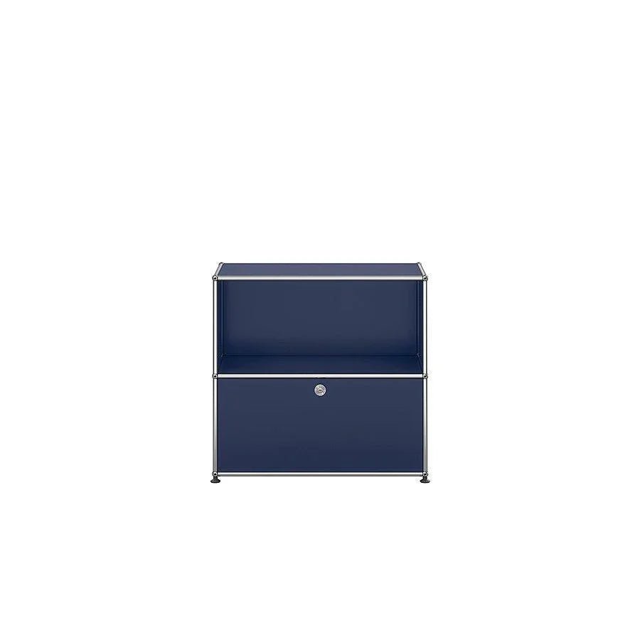 USM Haller - Nachttisch M55 - QS M55 Stahlblau | Homestorys