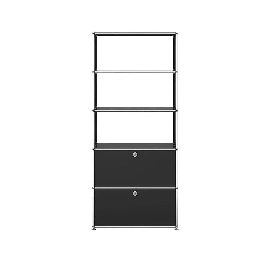 USM Haller - Regal M24 - QS M24 Graphitschwarz | Homestorys