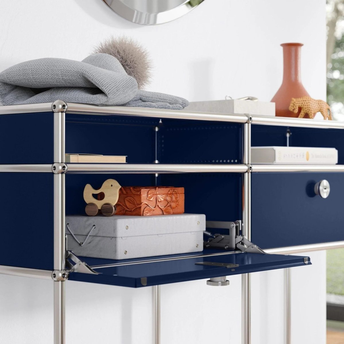 USM Haller - Sideboard M51 - QS M51 Stahlblau | Homestorys