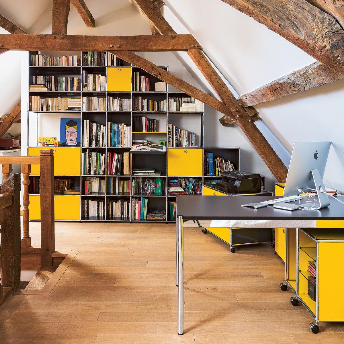 USM Haller - Tisch T59 - QS T59 Linoleum Nero | Homestorys