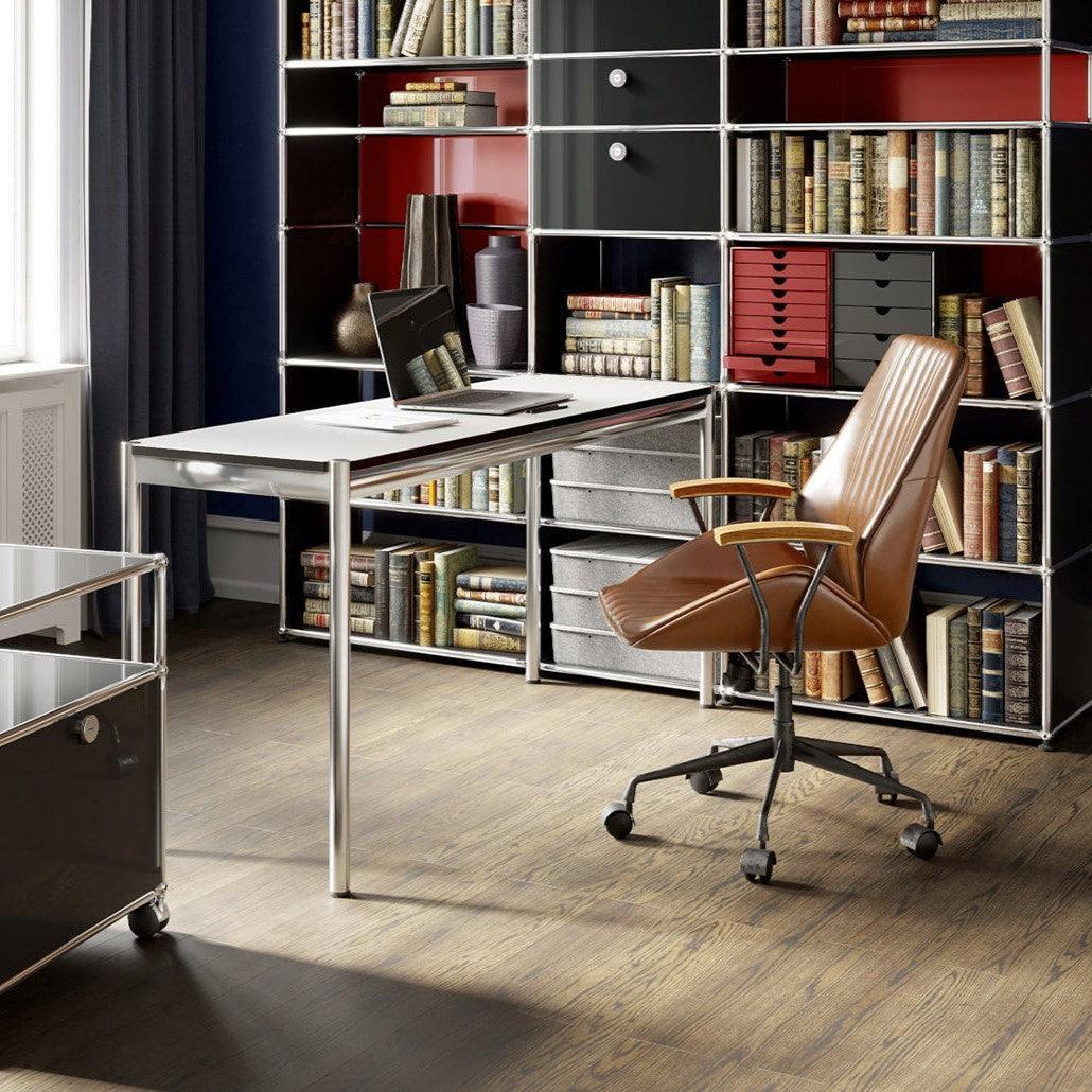 USM Haller - Tisch T8 - QS T8 Kunstharz Perlgrau | Homestorys