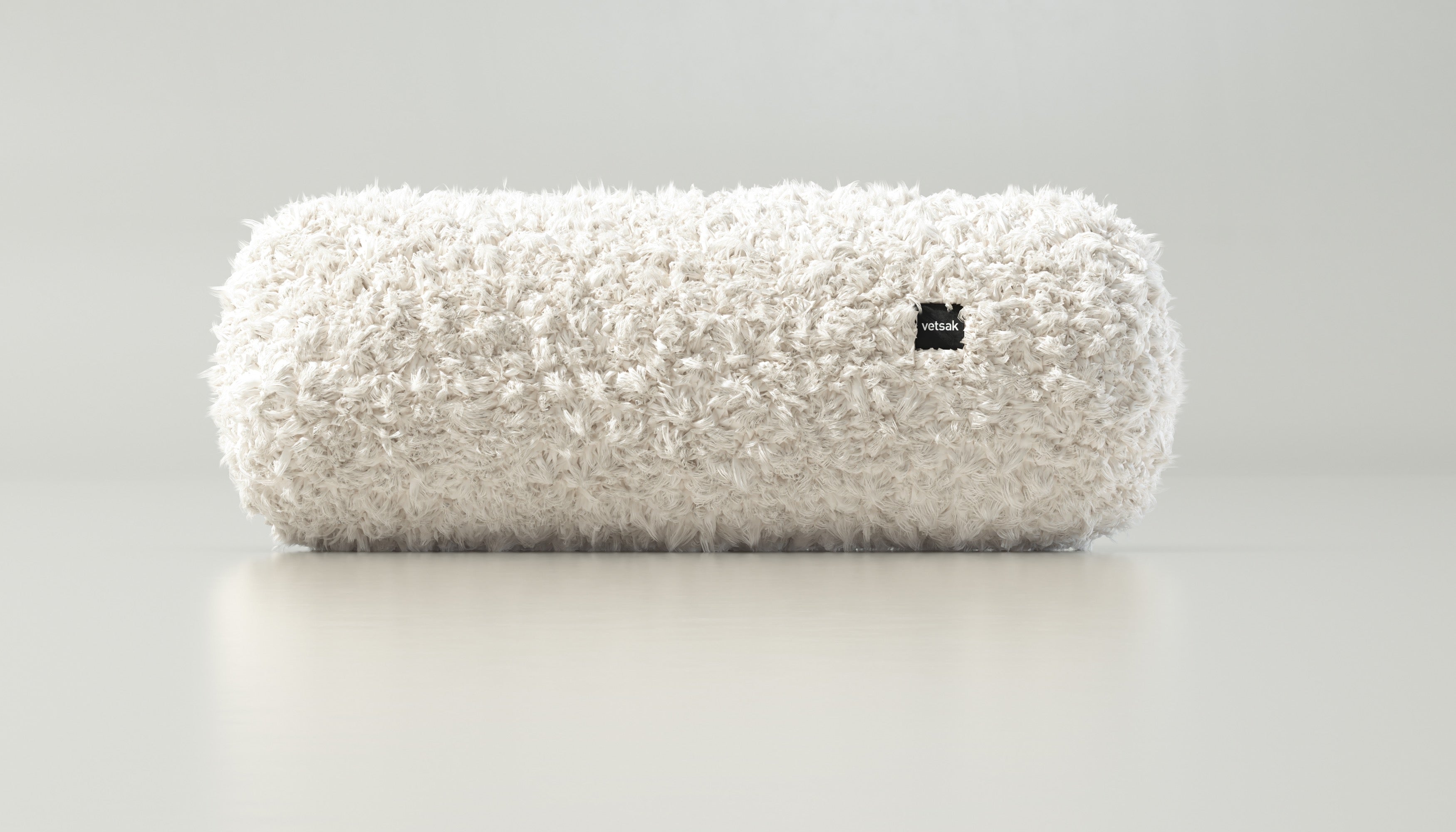 Noodle Kissen in Doodle Creme – anschmiegsames Multifunktionskissen mit weicher Oberfläche