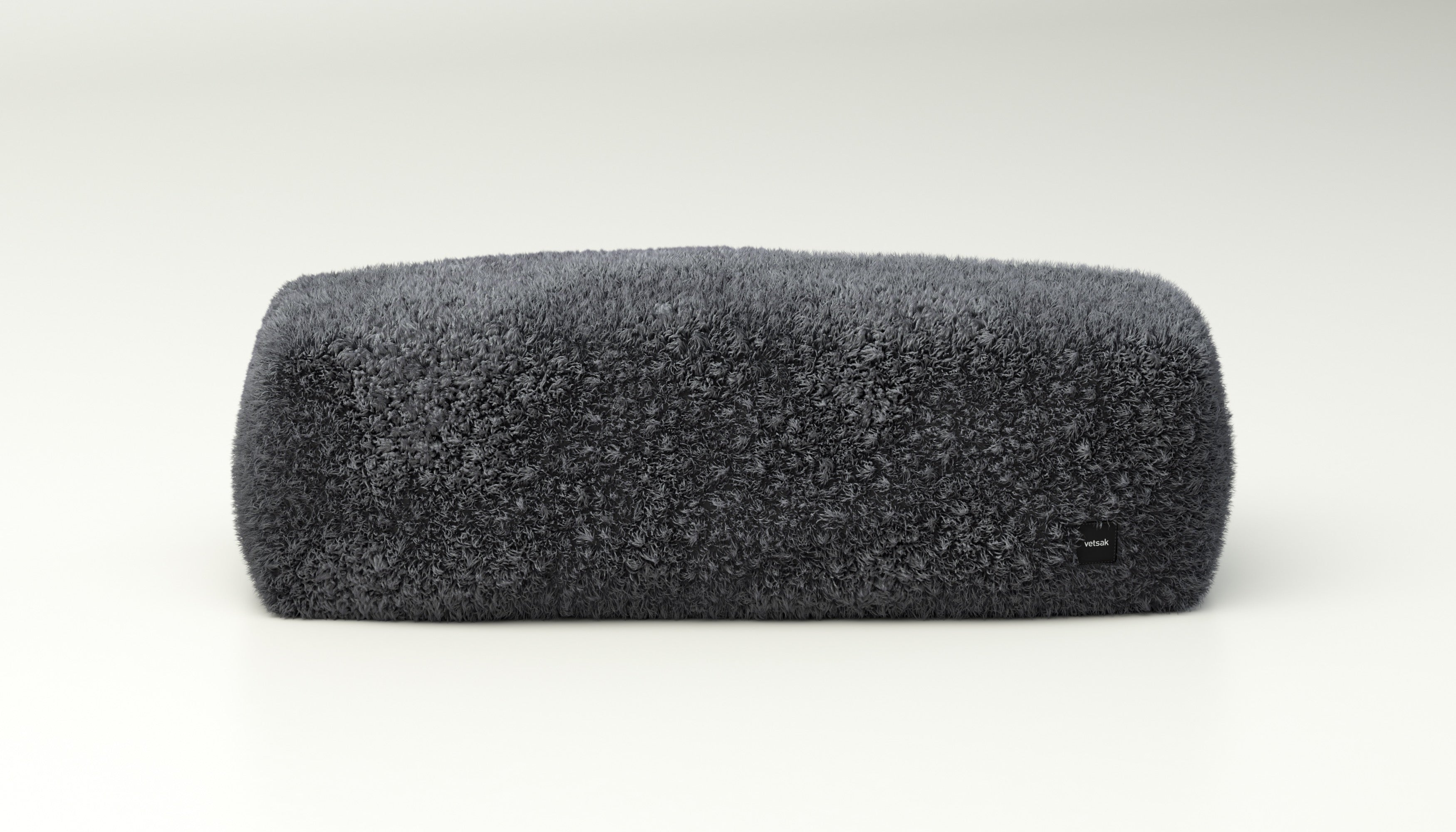 Lounge Pillow aus Doodle Dark Grey – elegantes Strukturkissen mit gemütlichem Charakter