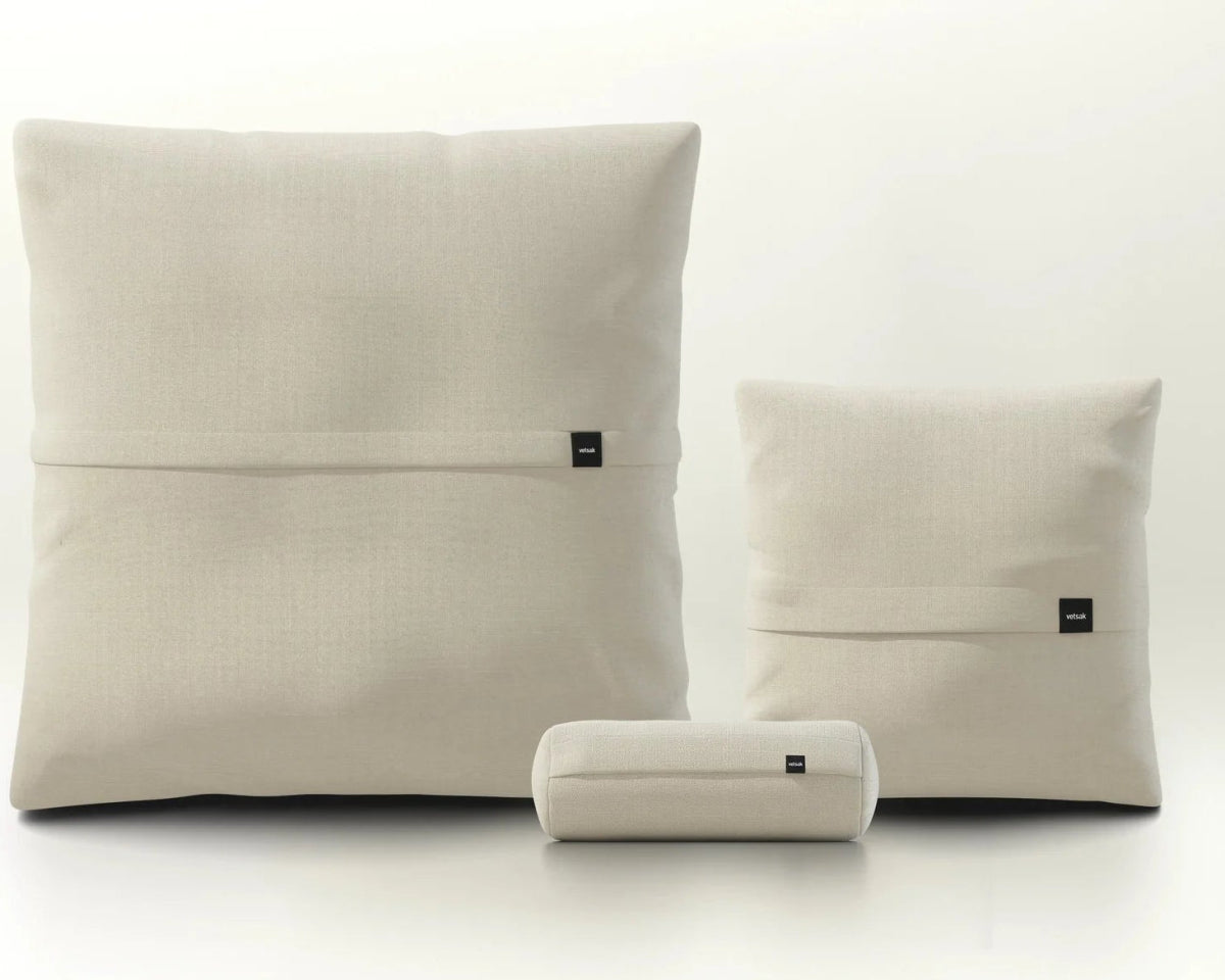 Vetsak - Gartenkissen SET 2 - vetsak-pillow-set02-Pique-Beige | Homestorys