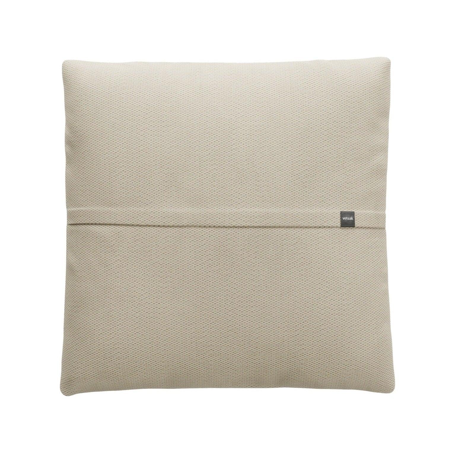 XL-Kissen JUMBO PILLOW in Pique Creme von Vetsak – weiches Accessoire für helle Wohn- und Loungebereiche