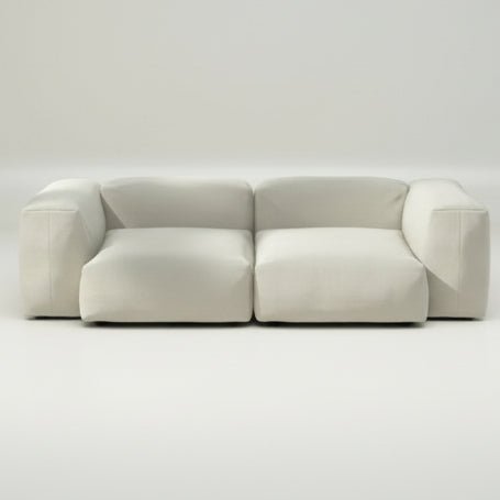 Vetsak - Modulares Gartensofa SET 02 - vetsak-modulsofa-set02-Pique-Creme-M | Homestorys