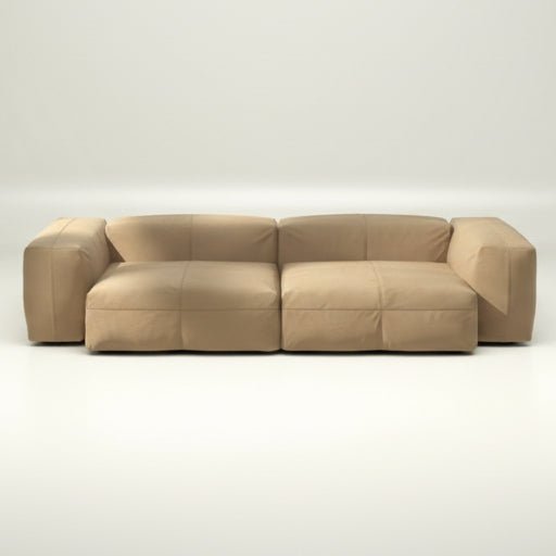 Vetsak - Modulares Sofa SET 02 - vetsak-modulsofa-set02-Leather-Beige-L | Homestorys