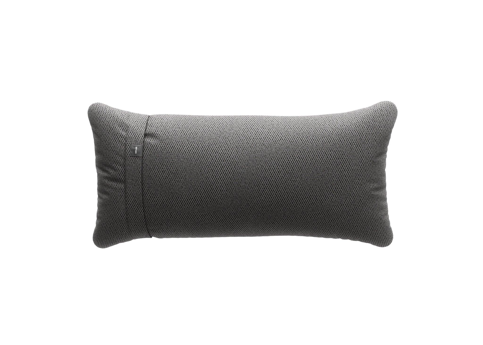 Kissen PILLOW von Vetsak in Pique Dark Grey – wetterfestes Outdoor-Kissen für moderne Sofas & Loungemöbel