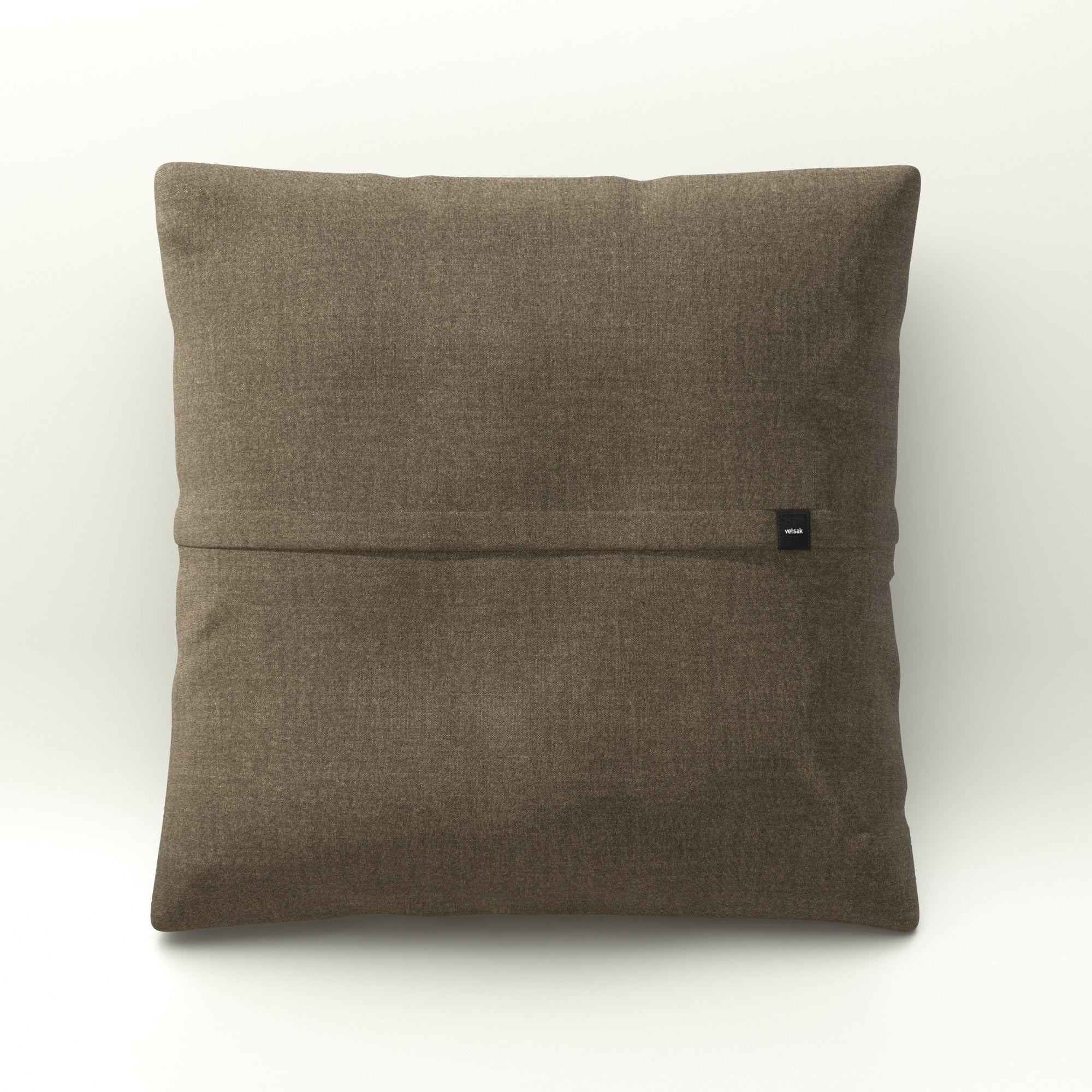 Jumbo Pillow in Piqué Taupe – weiches Outdoor-Kissen in neutralem Farbton mit edler Wirkung