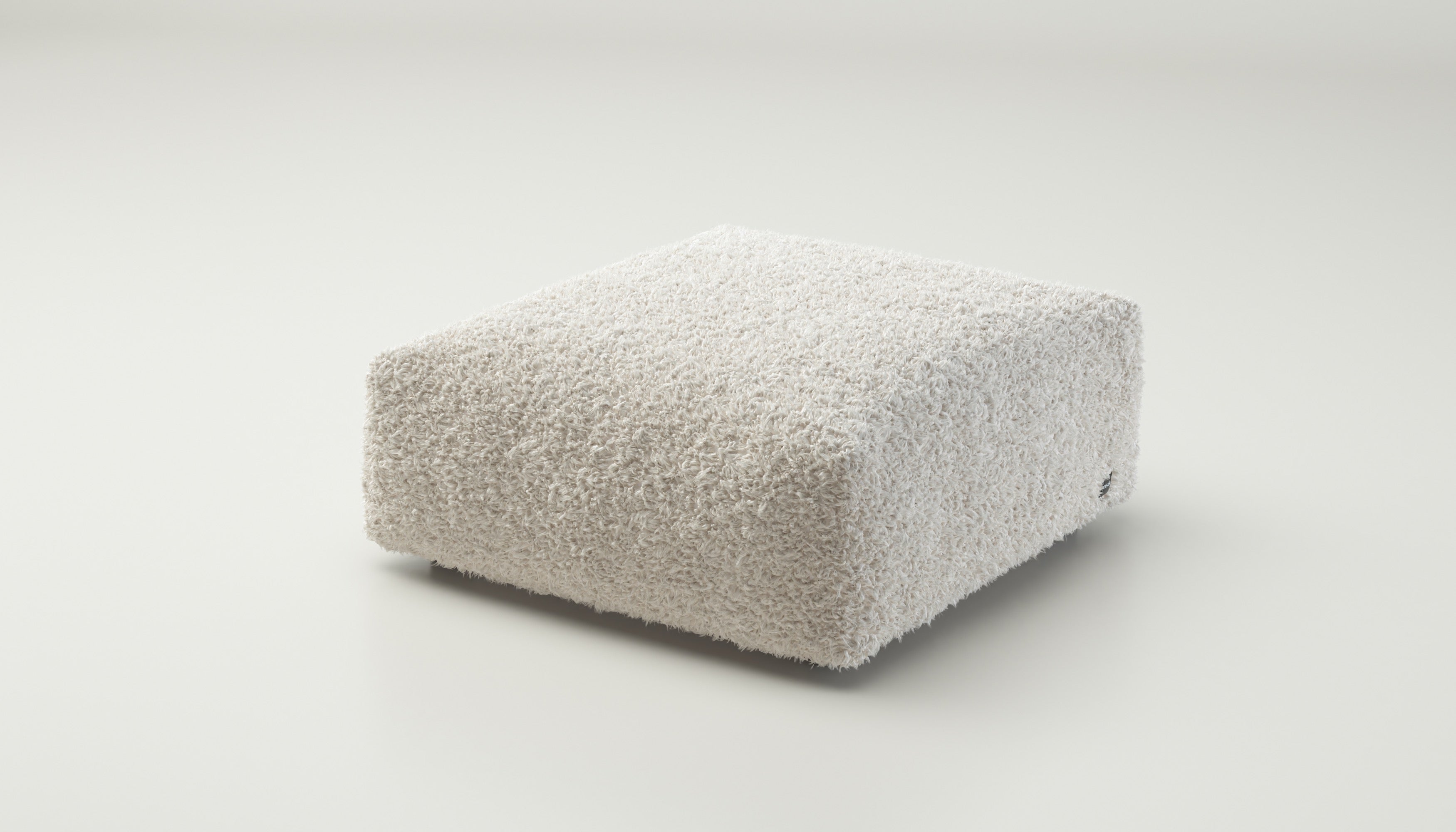 Vetsak Sitzelement Medium 84x84 cm in Doodle Creme – weiches Bouclé-Sofa in Naturton