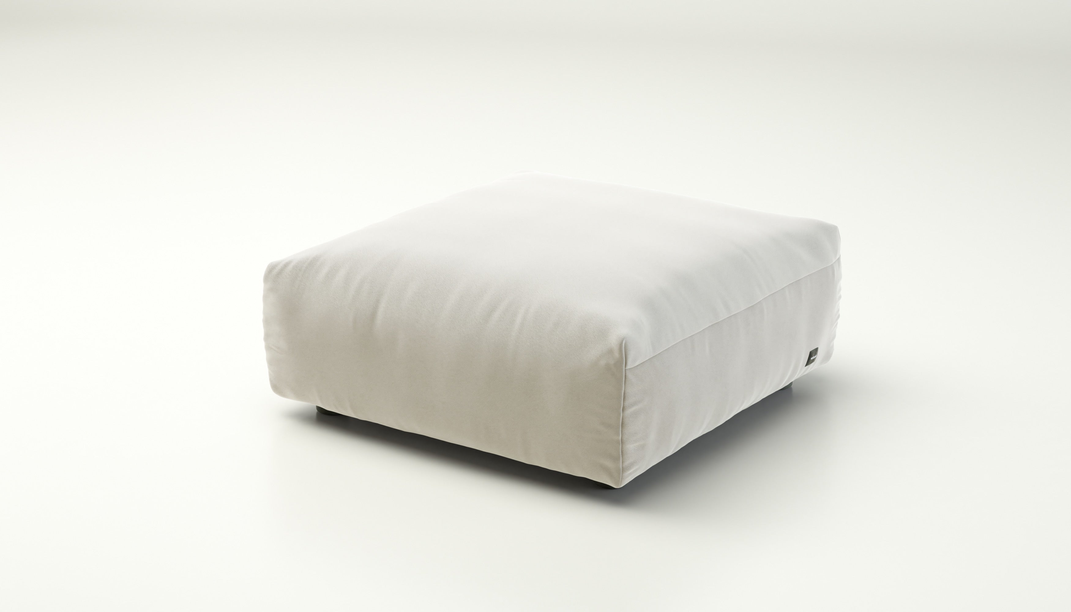 Vetsak Sofa Seat Medium 84x84 cm in Suave Clay – weiches Sitzelement in Terracotta