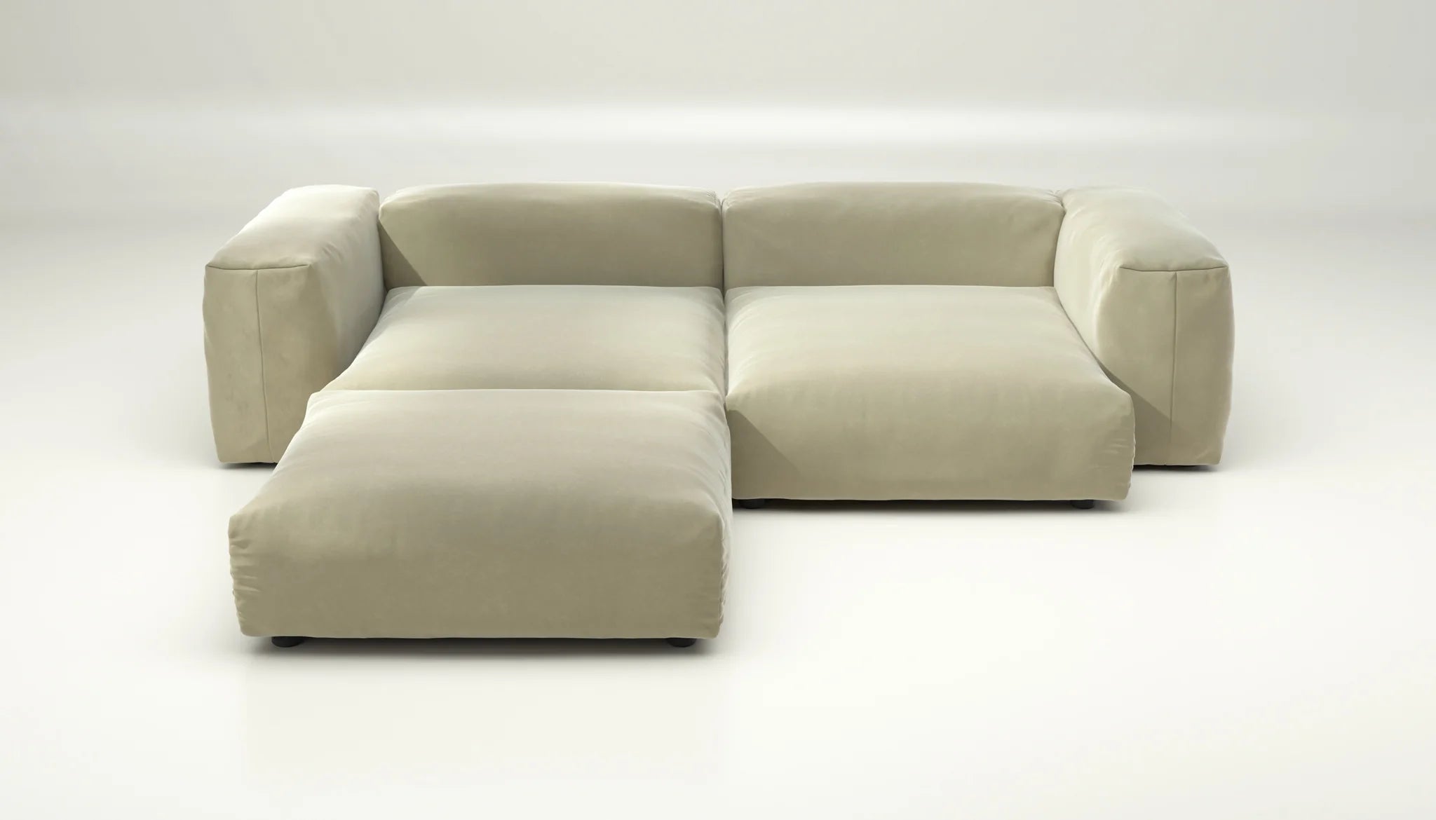Vetsak SET 03 Sofa Suave Clay – modulares Designerstück in warmem Lehmton