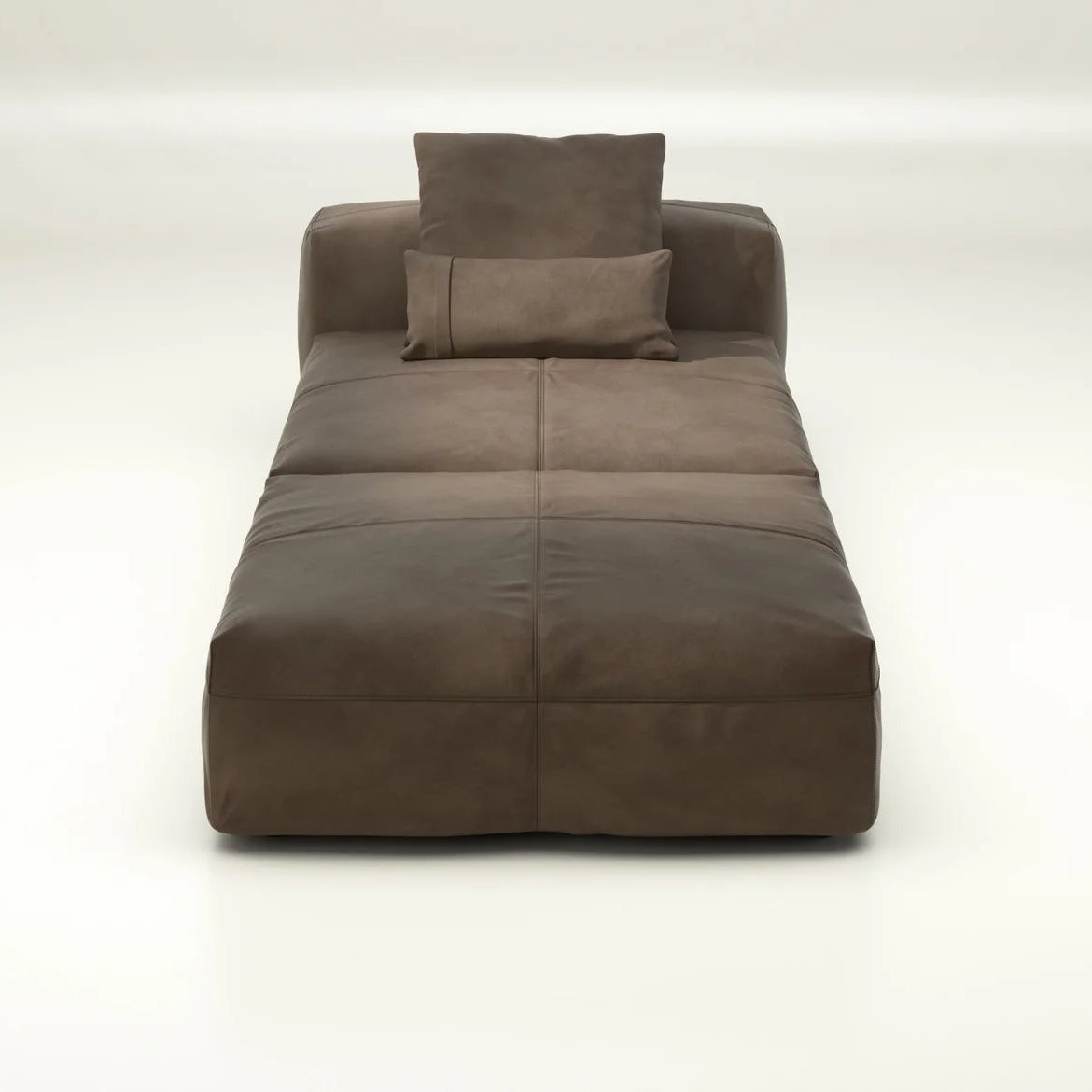 Vetsak Leder Sofa Set 07 Cacao mit Kissen – elegante Kombination aus Stil und Komfort