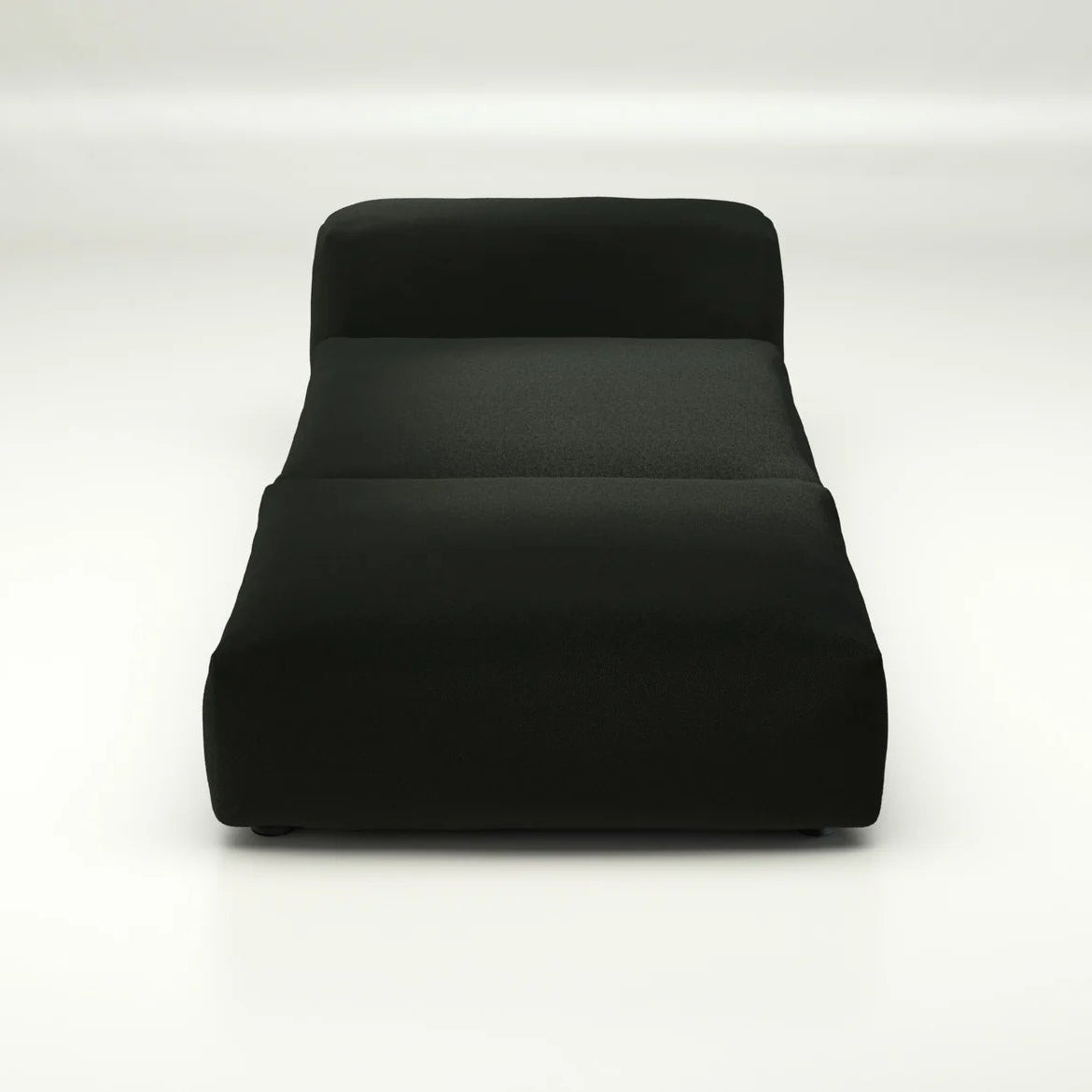 Vetsak Sofa Set 07 in Loop Loop Mousse – helles, modernes Sofa mit Struktur, ohne Kissen