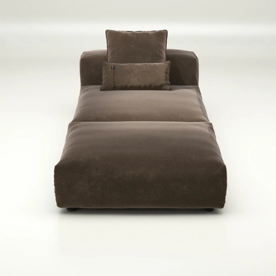 Vetsak Sofa Set 07 in Suave Espresso mit Kissen – luxuriöser Komfort in dunkler Eleganz