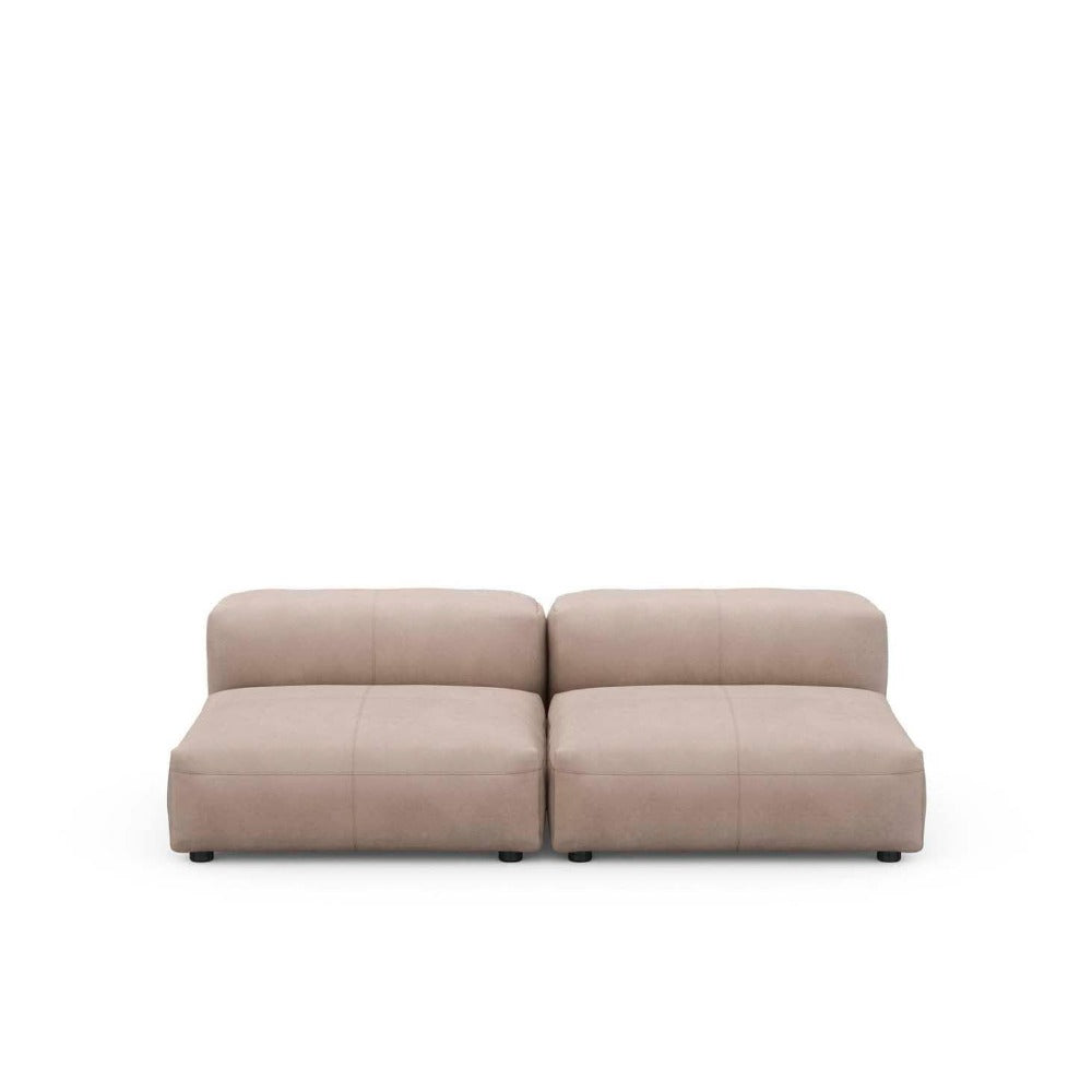 Modular lounge leather - 2 seater