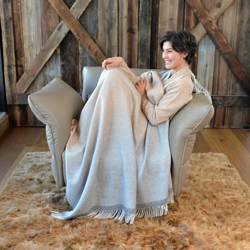 Weich Alpaca - Decke MERIMA -  | Homestorys