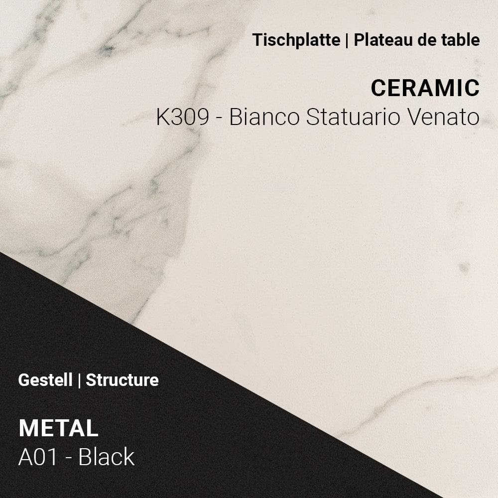 Ausziehtisch TERRA T0201 - Keramik _ Mobitec _SKU T0201-K309/A01_90x160/260