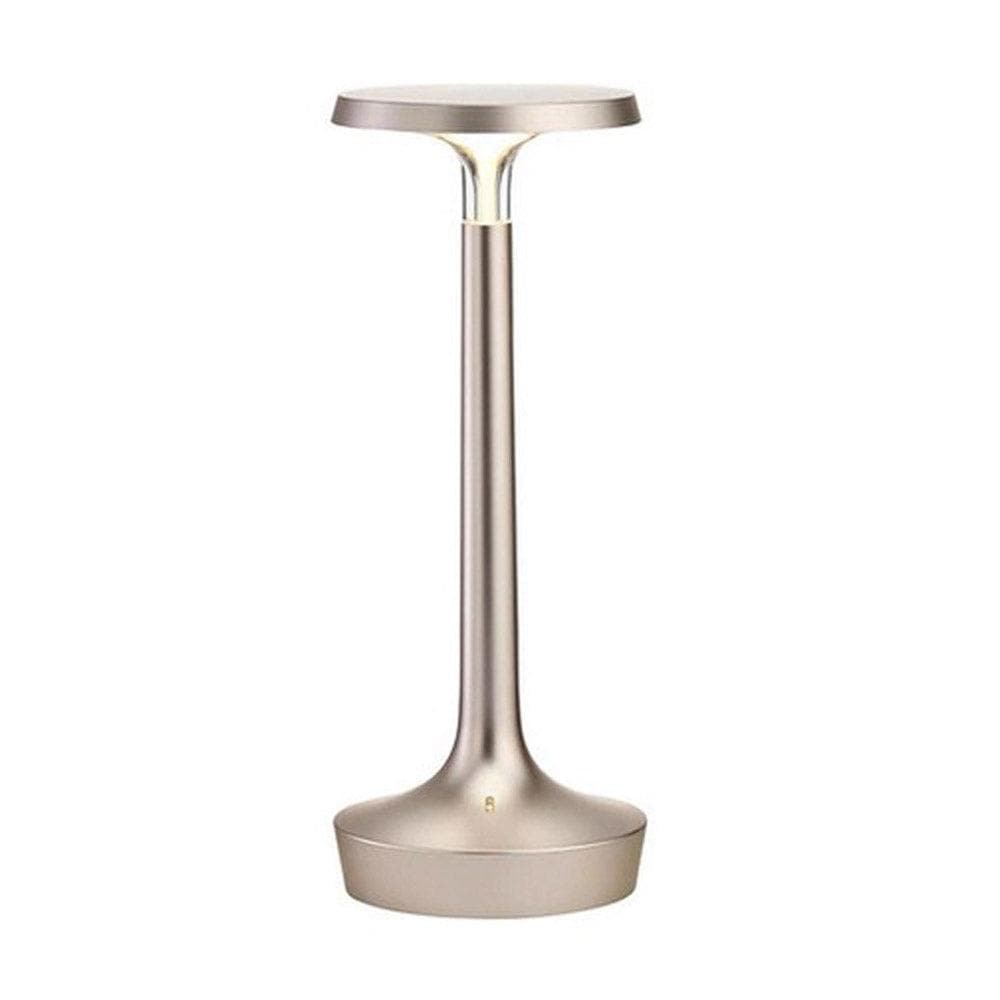 Flos BON JOUR Unplugged Tischlampe - Matt Chrome _ Flos _SKU F1037046