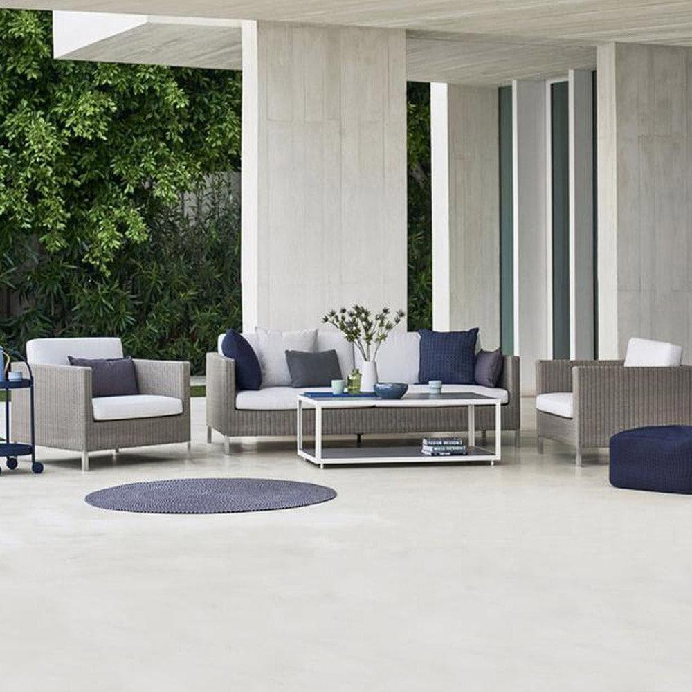 Gartensofa CONNECT Taupe - 3-Sitzer - Original Homestories