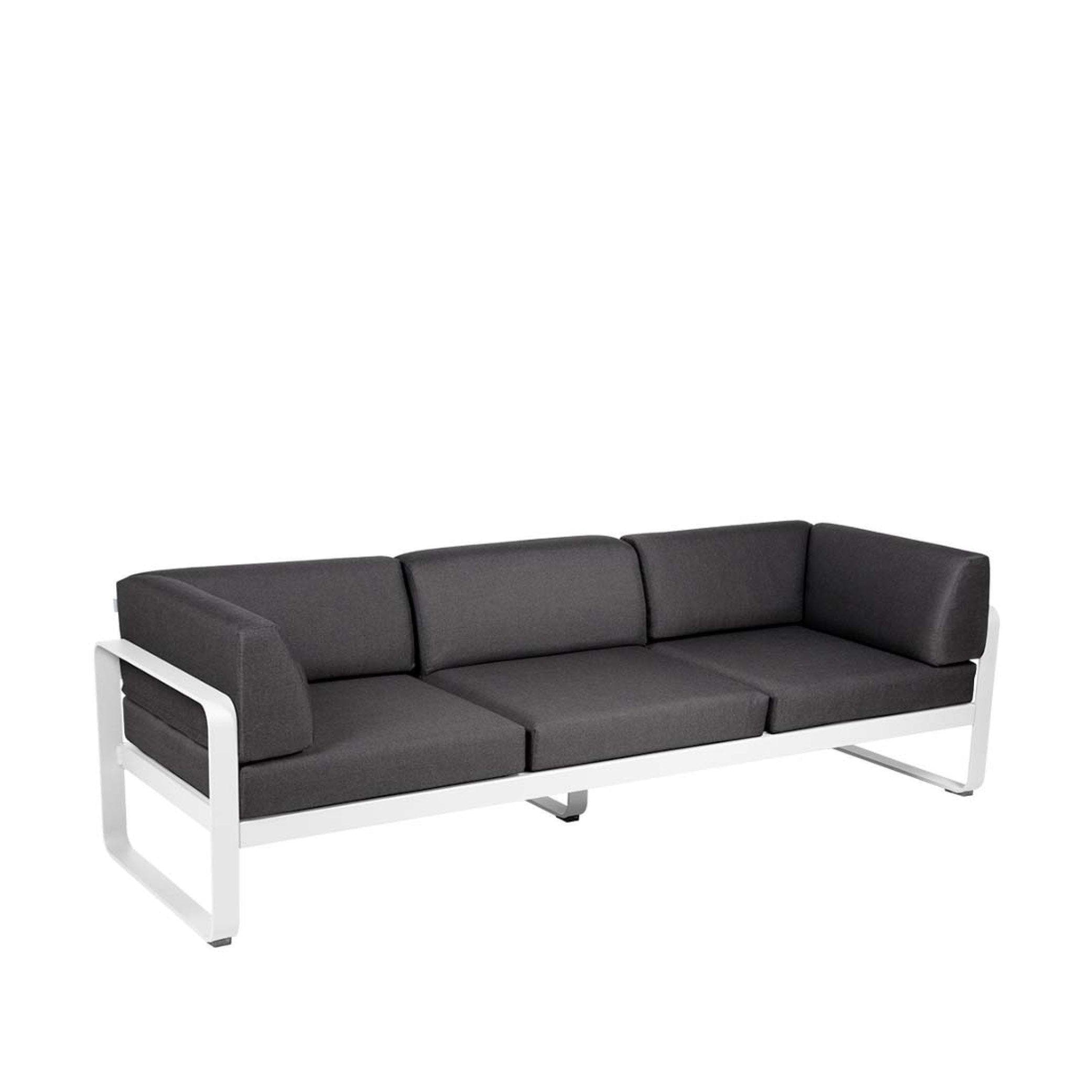 Gartensofa BELLEVIE - 3-Sitzer mit Seitenkissen - Original Homestories