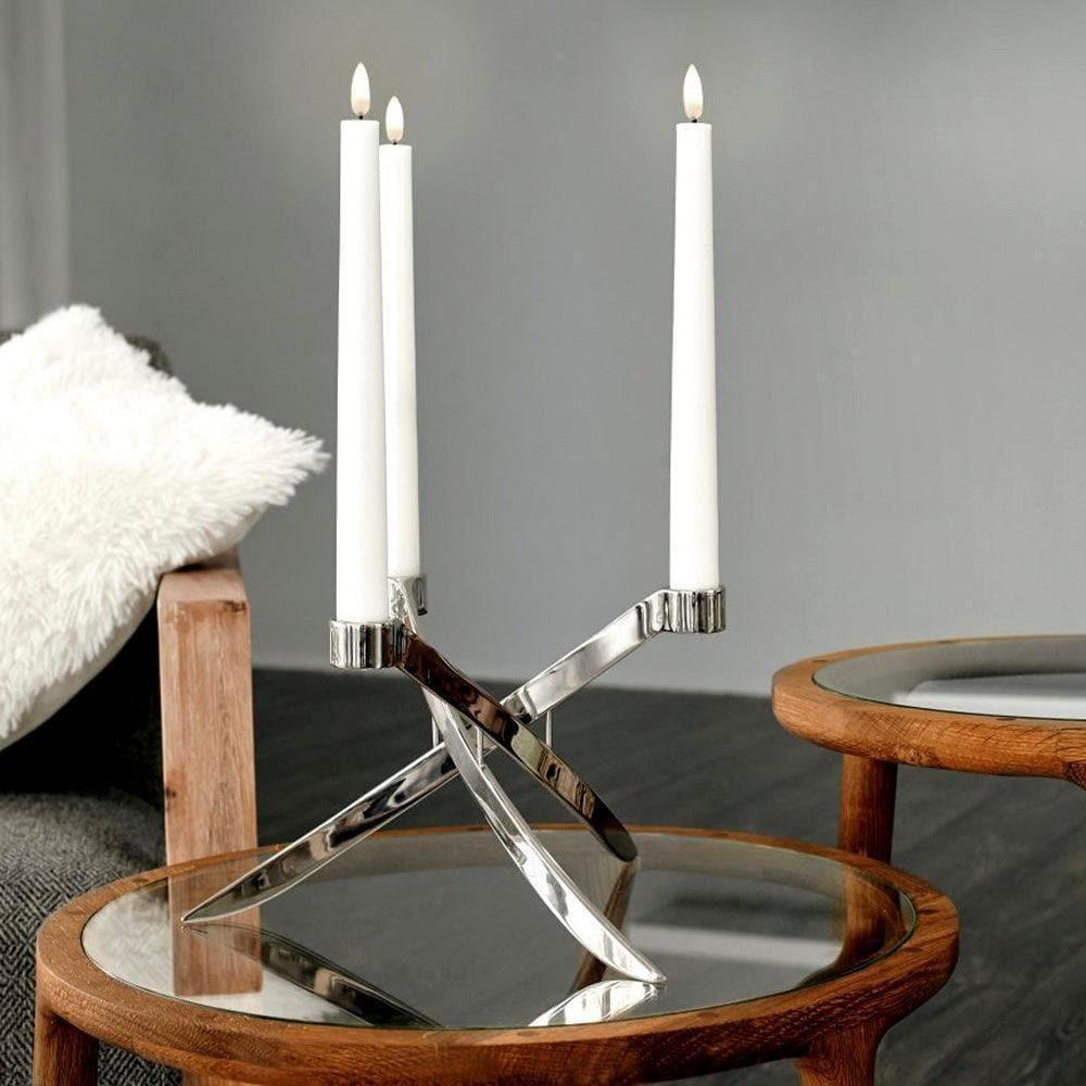 Kerzen SLIM TAPER LED Uyuni -  Ivory | Piffany | Homestorys
