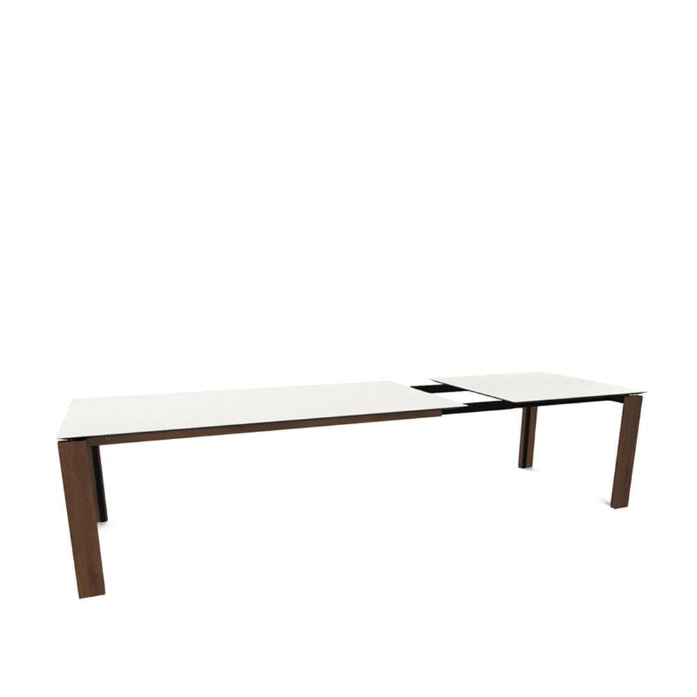 Ausziehtisch TERRA T0601 - Keramik & Nussbaum _ Mobitec _SKU T0500-K203/N01_90x160/260