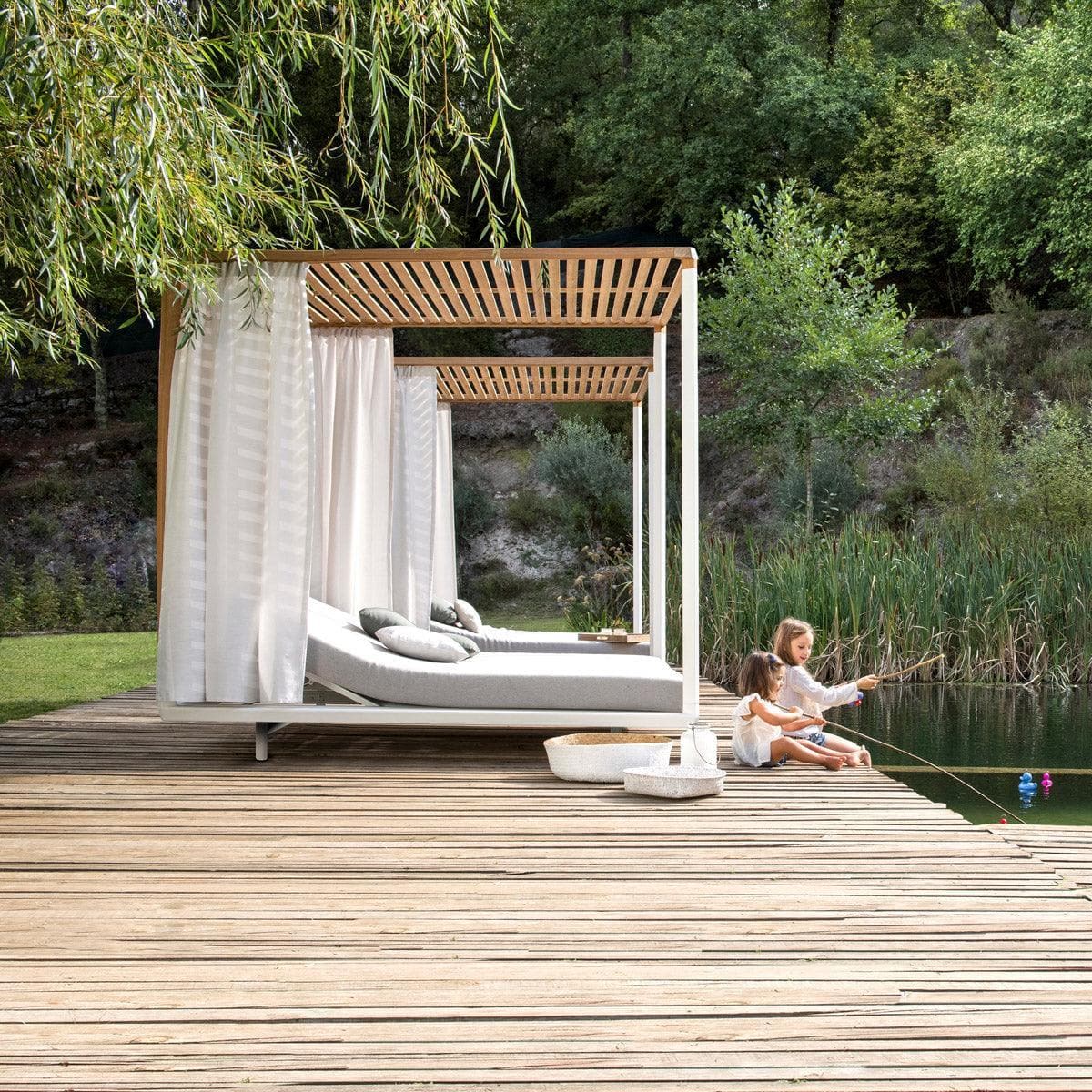 Tribù PAVILION Sonnenbett - Teak / Wenge - Original Homestories