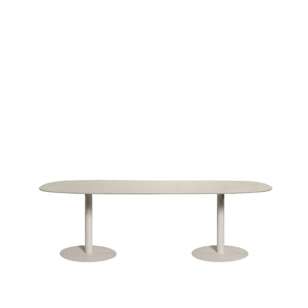 Tribù T-TABLE Niedriger ovaler Esstisch - Linen - Original Homestories