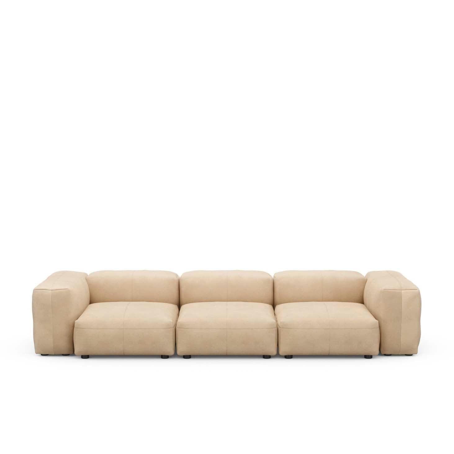 Modulares Sofa S Leder - 3-Sitzer | Vetsak | Homestorys