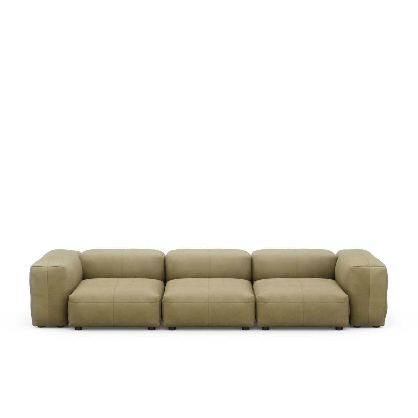 Modulares Sofa S Leder - 3-Sitzer | Vetsak | Homestorys