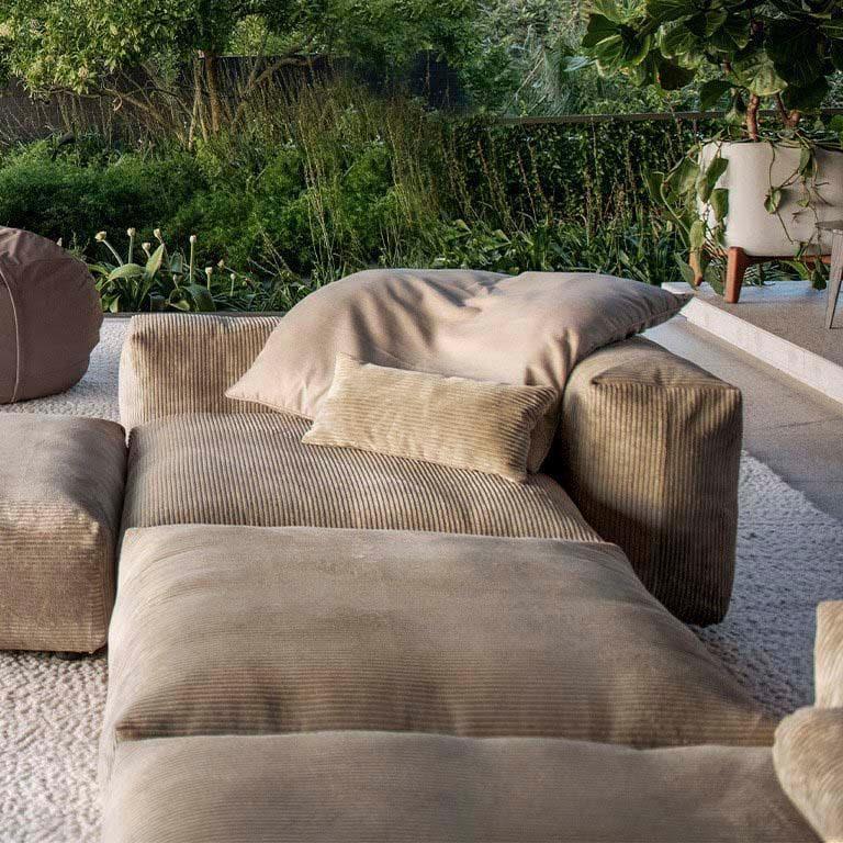 Modulares Ecksofa Cord Velours - L - Original Homestories