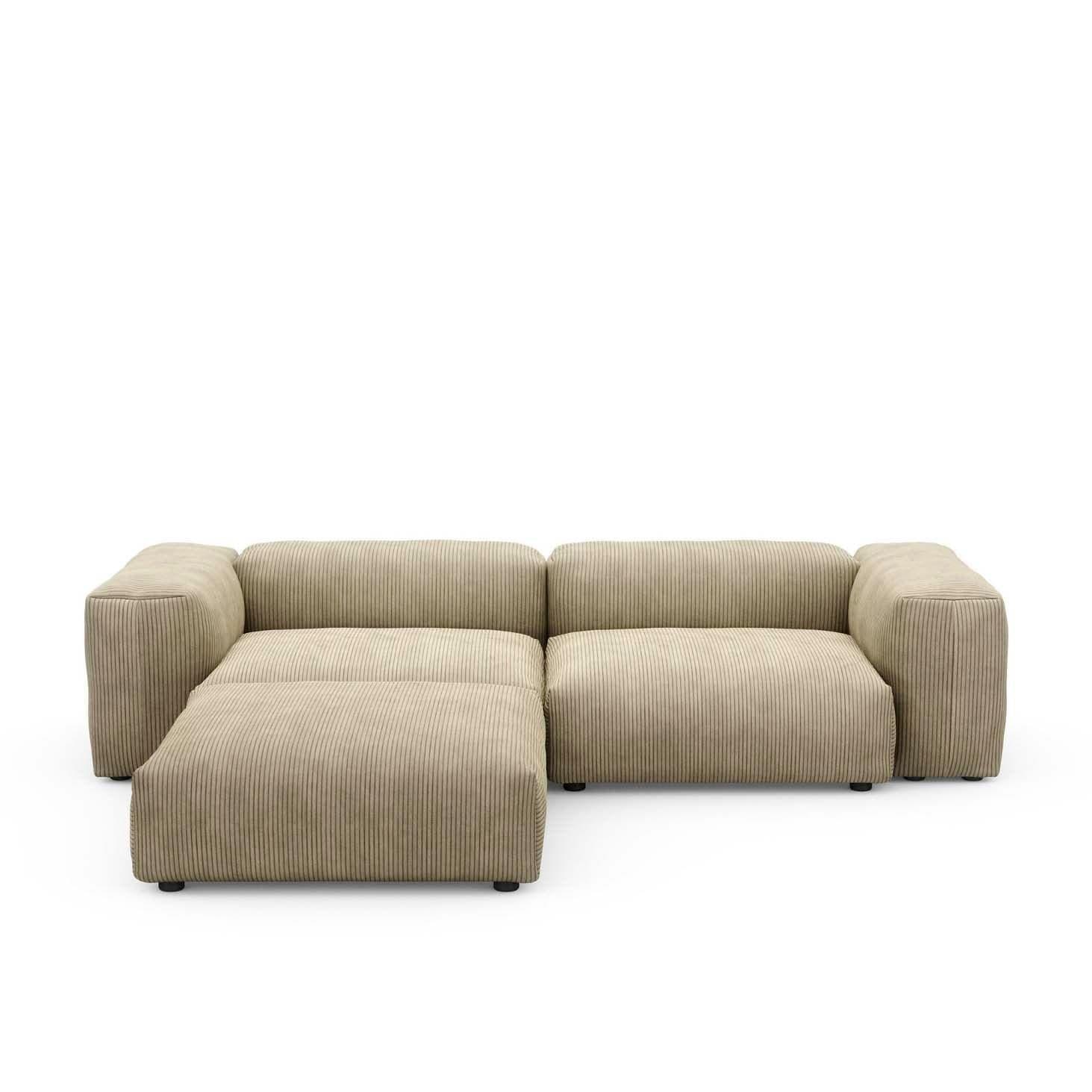 Modulares Ecksofa Cord Velours - L - Original Homestories