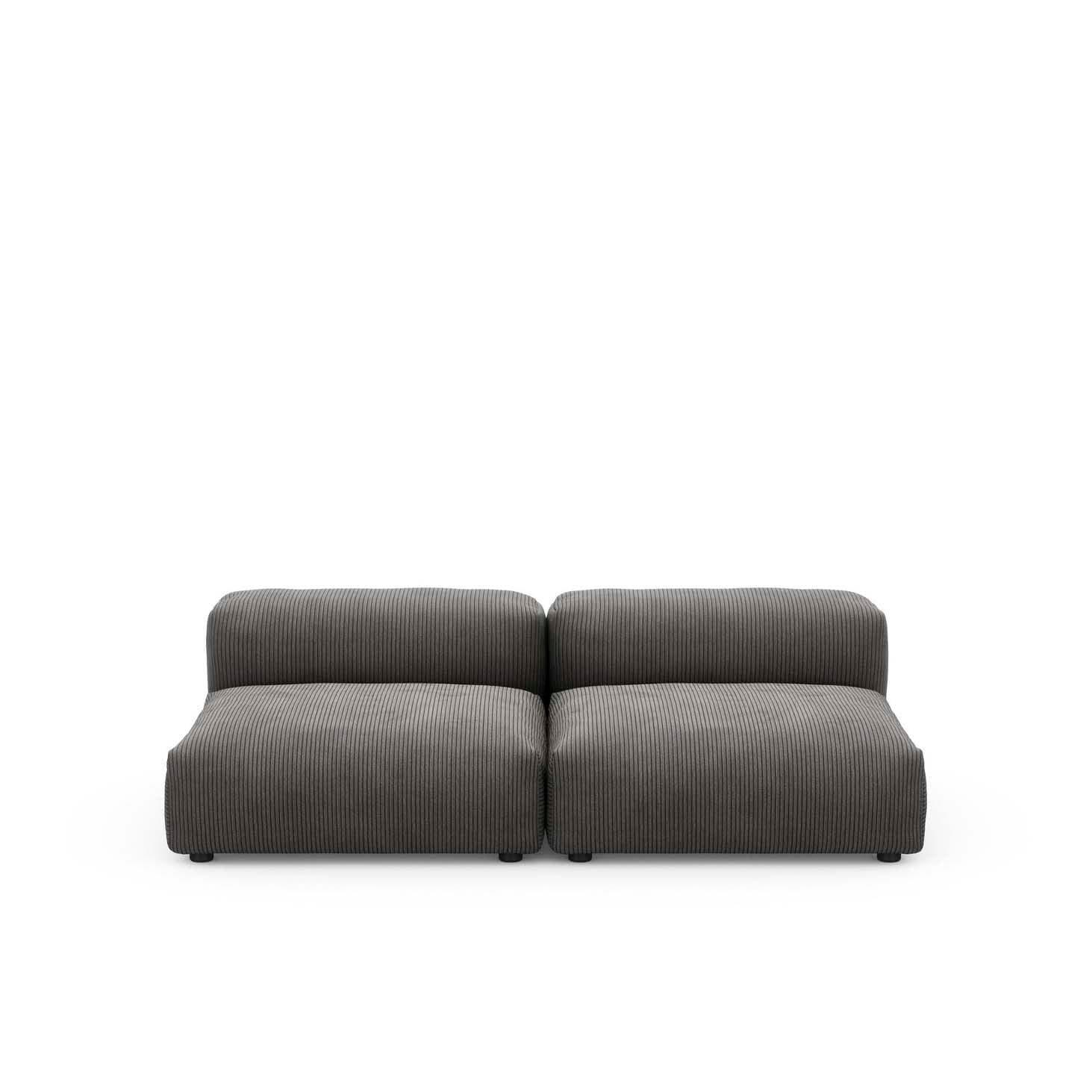 Modulare Lounge M Cord Velours - 2-Sitzer - Original Homestories