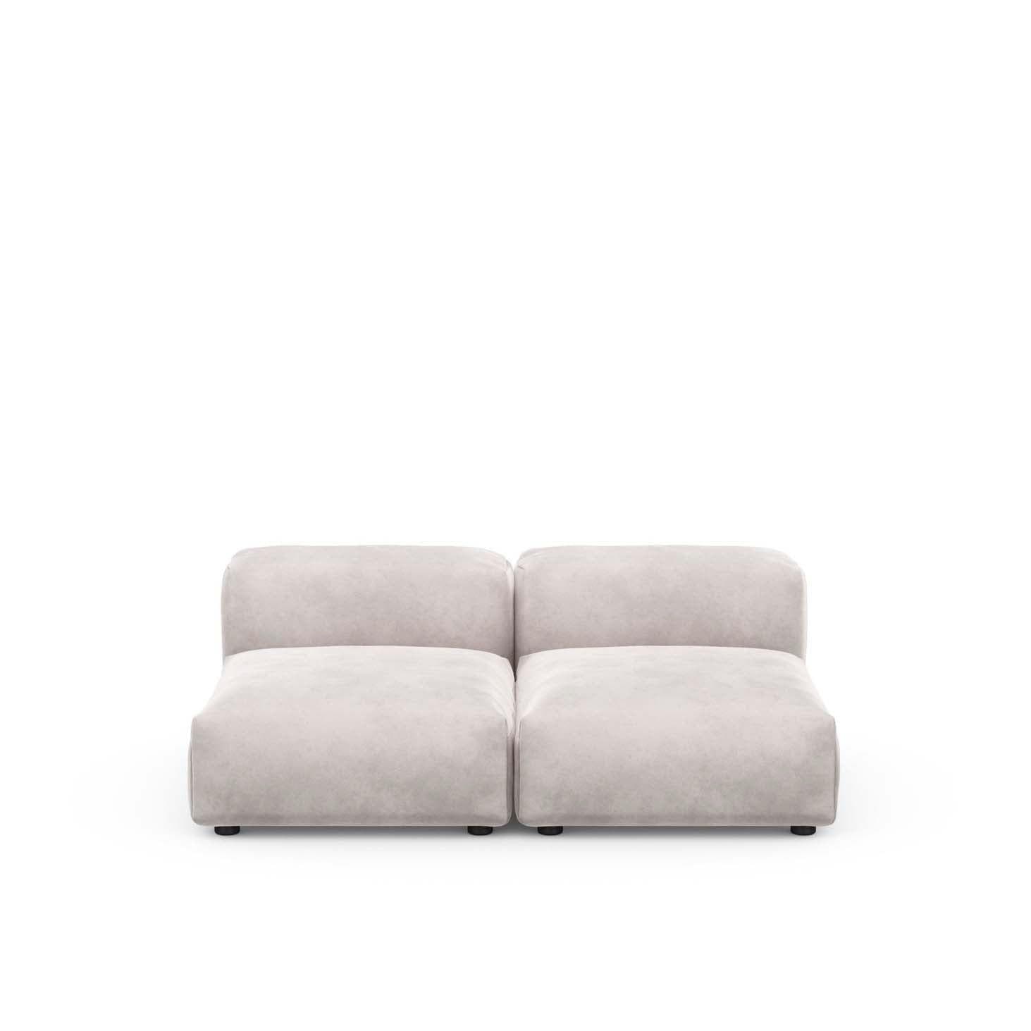 Modulare Lounge S Velvet - 2-Sitzer - Original Homestories