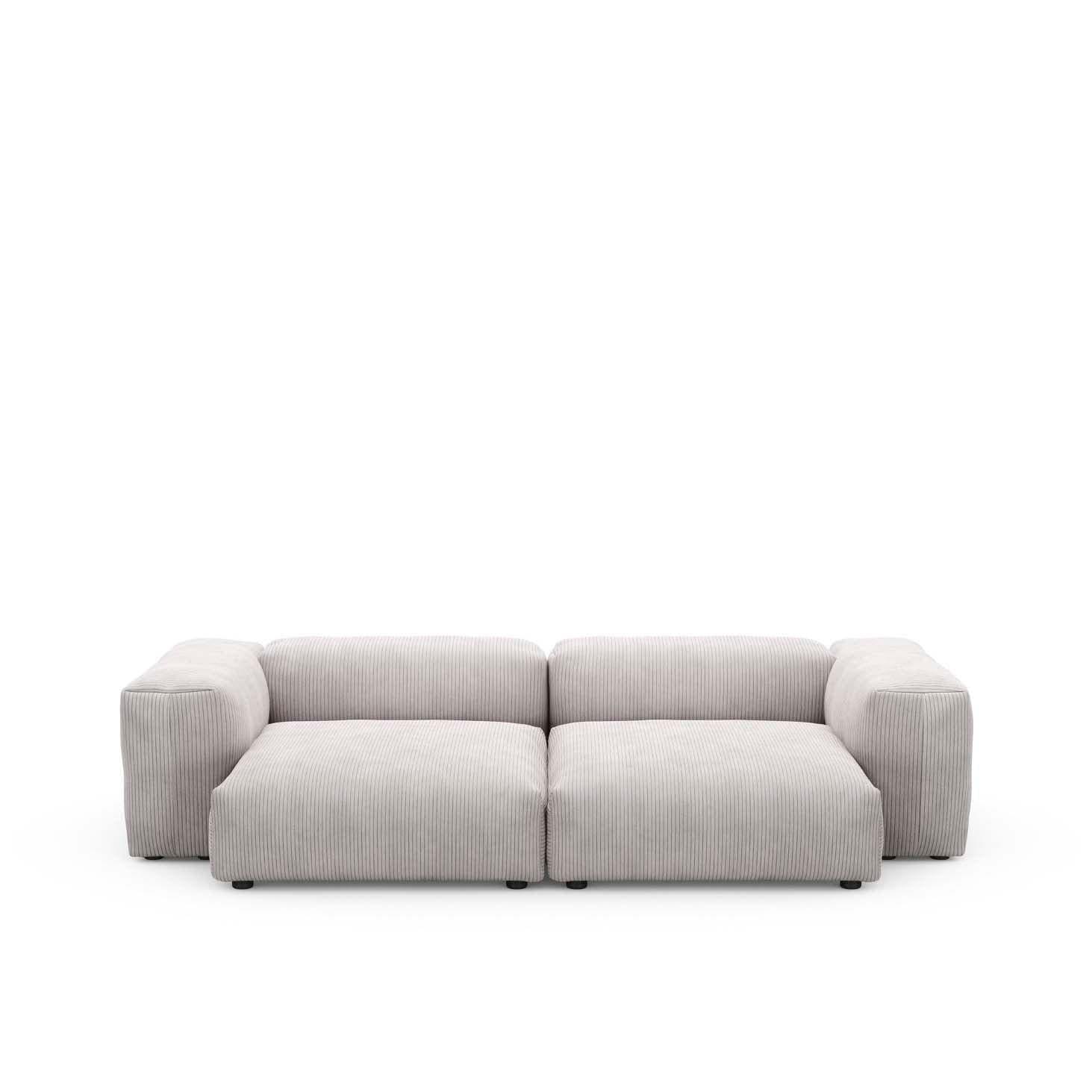 Modulares Sofa L Cord Velours - 2-Sitzer - Original Homestories
