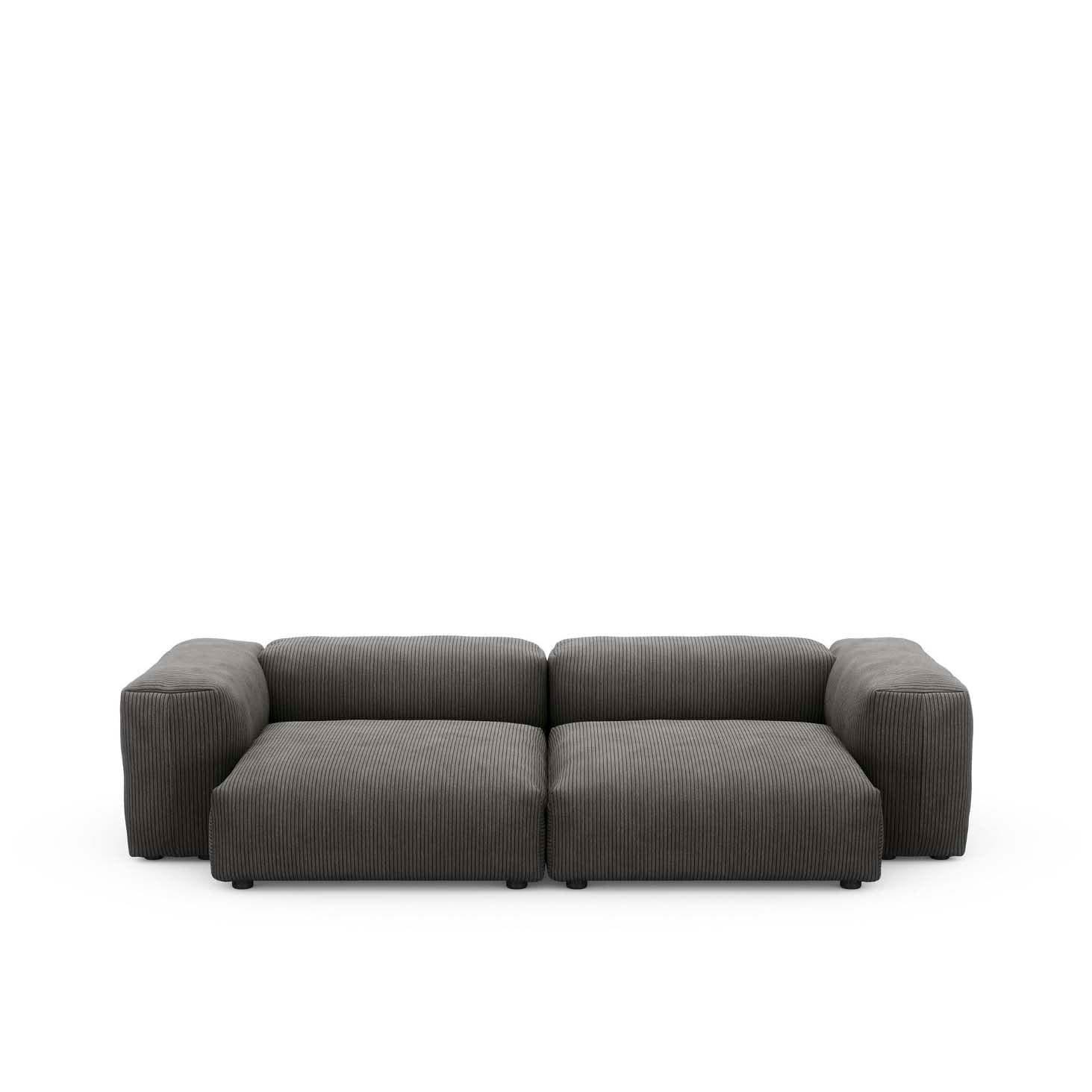 Modulares Sofa L Cord Velours - 2-Sitzer - Original Homestories