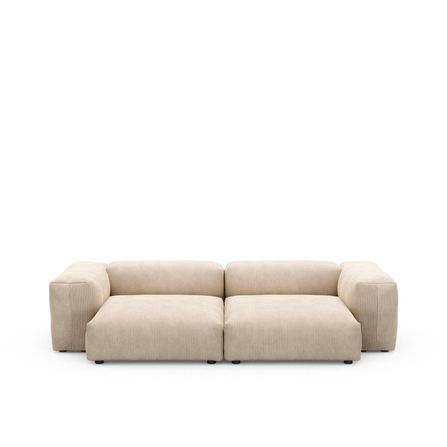 Modulares Sofa L Cord Velours - 2-Sitzer - Original Homestories