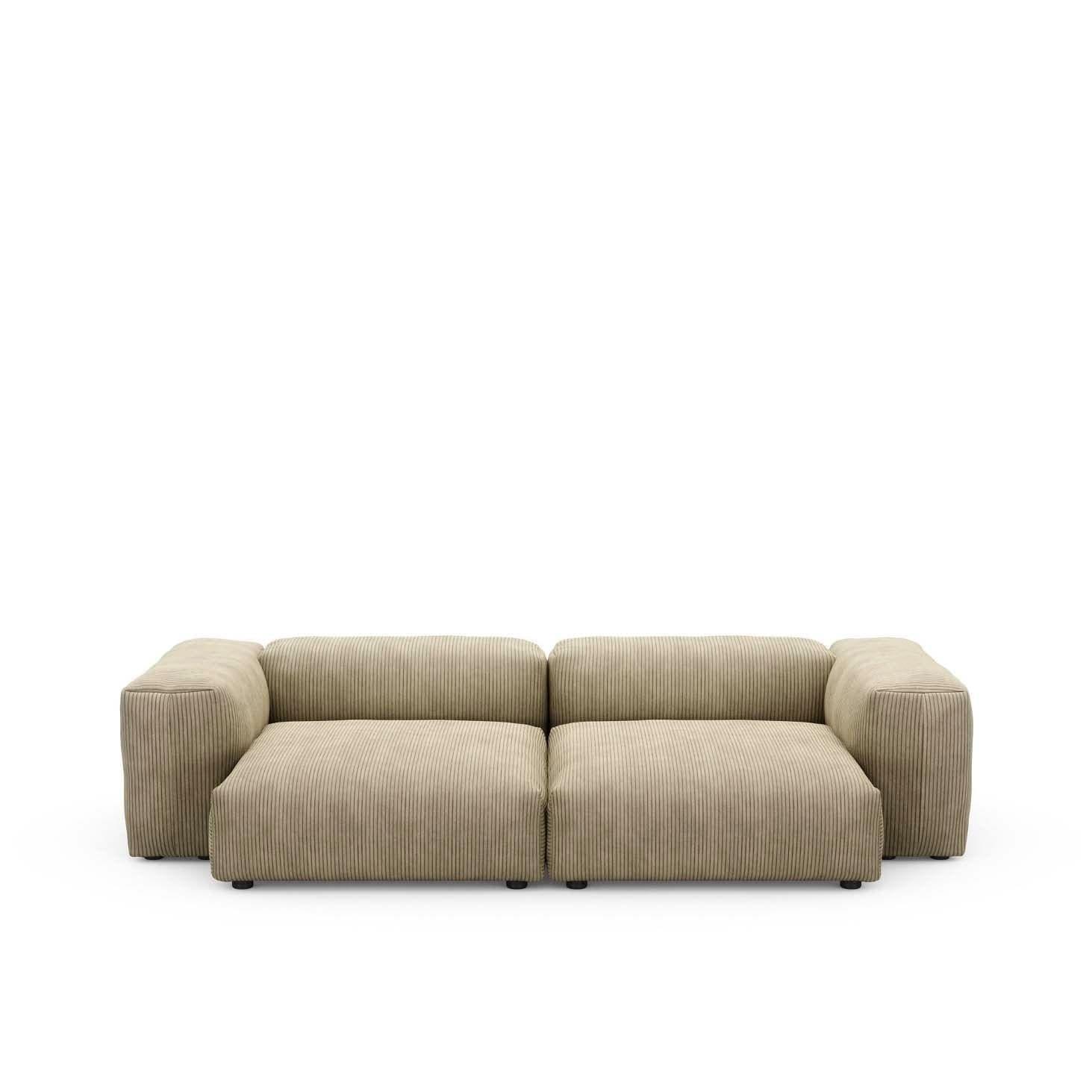 Modulares Sofa L Cord Velours - 2-Sitzer - Original Homestories