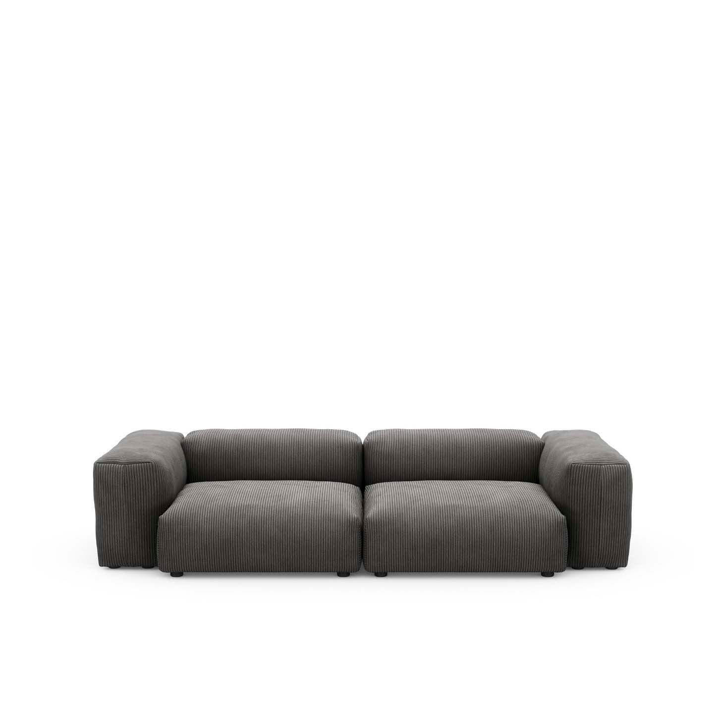 Modulares Sofa M Cord Velours - 2-Sitzer | Vetsak | Homestorys